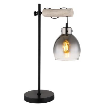 Globo lighting Ryan table lamp Ecru, black, 1-light source