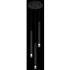 Globo lighting Blake hanging light black, 3-light sources