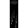 Globo lighting Blake hanging light black, 5-light sources