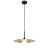 Globo lighting Riga hanging light black, 1-light source