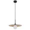 Globo lighting Riga hanging light black, 1-light source