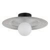 Globo lighting Riga ceiling light black, 1-light source