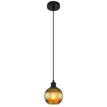 Globo lighting Zumba hanging light black, 1-light source