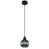 Globo lighting Zumba hanging light black, 1-light source