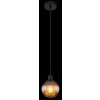 Globo lighting Zumba hanging light black, 1-light source