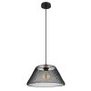 Globo lighting Baku hanging light black, 1-light source