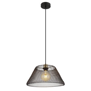 Globo lighting Baku hanging light black, 1-light source