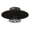 Globo lighting Carter ceiling light LED black, 1-light source