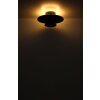 Globo lighting Carter ceiling light LED black, 1-light source