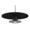 Globo lighting Carter hanging light LED black, 1-light source