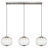 Globo lighting Galway hanging light LED matt nickel, 1-light source