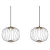 Globo lighting Galway hanging light LED matt nickel, 1-light source