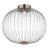 Globo lighting Galway ceiling light LED matt nickel, 1-light source