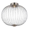 Globo lighting Galway ceiling light LED matt nickel, 1-light source