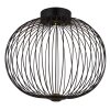 Globo lighting Galway ceiling light LED black, 1-light source