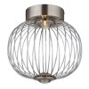 Globo lighting Galway ceiling light LED matt nickel, 1-light source