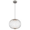 Globo lighting Galway hanging light LED matt nickel, 1-light source