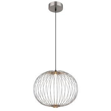 Globo lighting Galway hanging light LED matt nickel, 1-light source