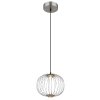 Globo lighting Galway hanging light LED matt nickel, 1-light source