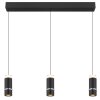 Globo lighting Alvarado hanging light LED black, 1-light source