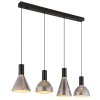 Globo lighting Labora hanging light LED black, 1-light source