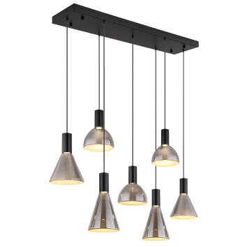 Globo lighting Labora hanging light LED black, 1-light source