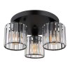 Globo lighting Jordana ceiling light black, 3-light sources