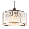 Globo lighting Jordana hanging light black, 1-light source