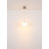 Globo lighting Quintara hanging light LED matt nickel, 1-light source