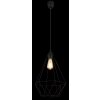 Globo lighting Zachary hanging light black, 1-light source