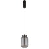 Globo lighting Fluoro hanging light LED black, 1-light source