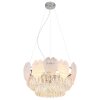 Globo lighting Benjamin chandelier chrome, 8-light sources