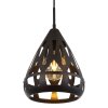 Globo lighting Hassan hanging light black, 1-light source