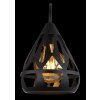 Globo lighting Hassan wall light black, 1-light source