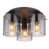 Globo lighting Tulivar ceiling light grey, 3-light sources