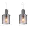 Globo lighting Tulivar hanging light grey, 3-light sources