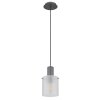 Globo lighting Tulivar hanging light grey, 1-light source