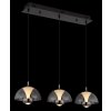 Globo lighting Arus hanging light LED black, 1-light source