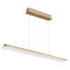 Globo lighting Muriella hanging light LED brass, 1-light source