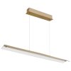 Globo lighting Muriella hanging light LED brass, 1-light source