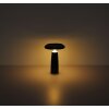 Globo lighting Bowie table lamp LED black, white, 1-light source