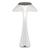 Globo lighting Ambra table lamp LED chrome, transparent, clear, 1-light source