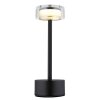 Globo lighting Shira table lamp LED black, 1-light source