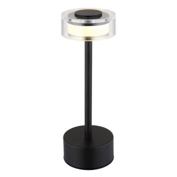 Globo lighting Shira table lamp LED black, 1-light source