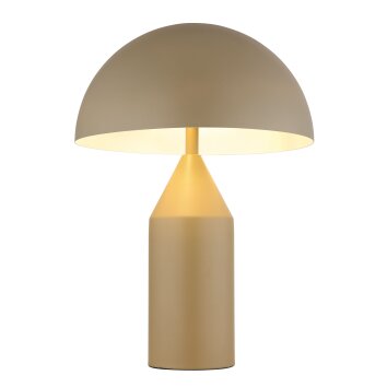 Mushroom Shaped  Globo lighting Atoma table lamp sand-coloured, 2-light sources