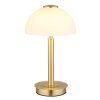 Globo lighting Uldin table lamp LED brass, 1-light source