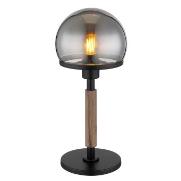 Globo lighting Haku table lamp Ecru, black, 1-light source