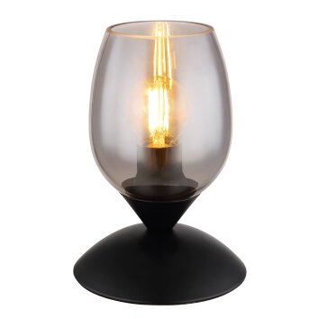 Globo lighting Kuwaita table lamp black, 1-light source