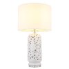 Globo lighting Sebastian table lamp transparent, clear, white, 1-light source