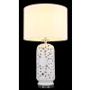 Globo lighting Sebastian table lamp transparent, clear, white, 1-light source